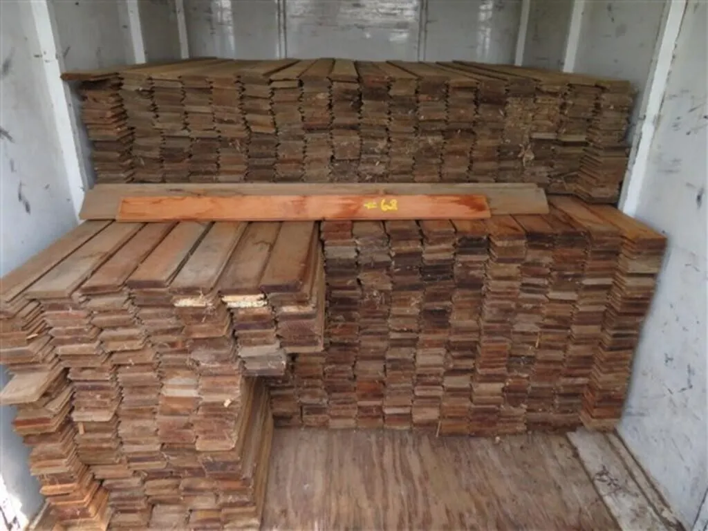 Used Cedar Flooring (Tongue And Groove)