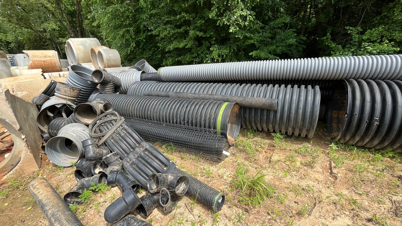 QTY OF CORREGATED CULVERT PIPE