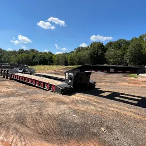 2023 LOAD KING 554SS QUAD/A HYDRAULIC RGN LOWBOY TRAILER VIN: 5LKL58454P1033897