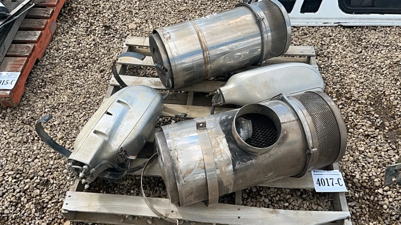 2 - AIR INTAKE FILTER HOUSING, 2 - HEADLIGHTS