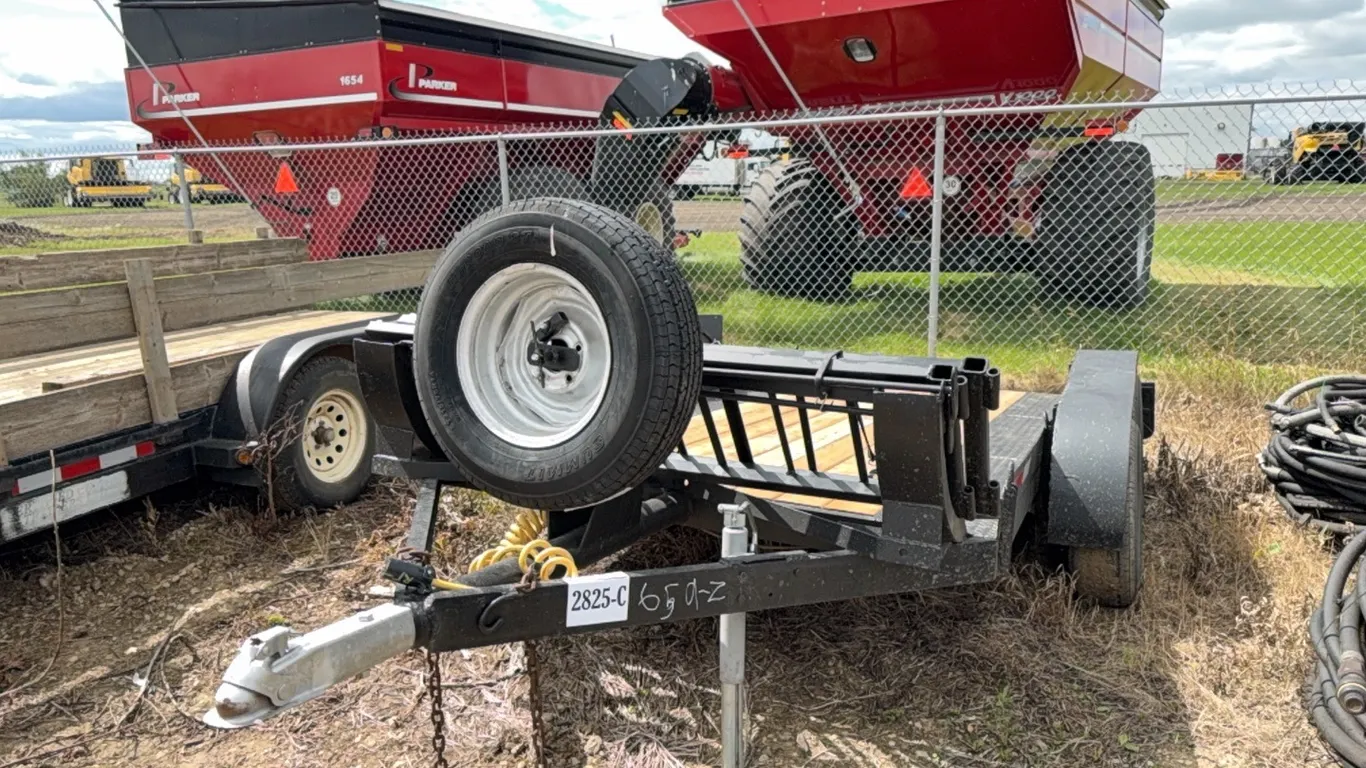 SHOP BUILT 12' T/A BUMPER PULL UTILITY TRAILER - VIN: NOT VISABLE