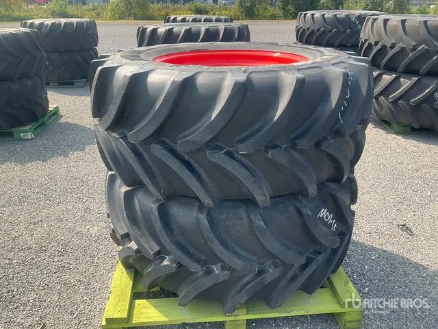 Quantity of (2) Vredestein 150D TRAXION65 540/65R30 Wheels