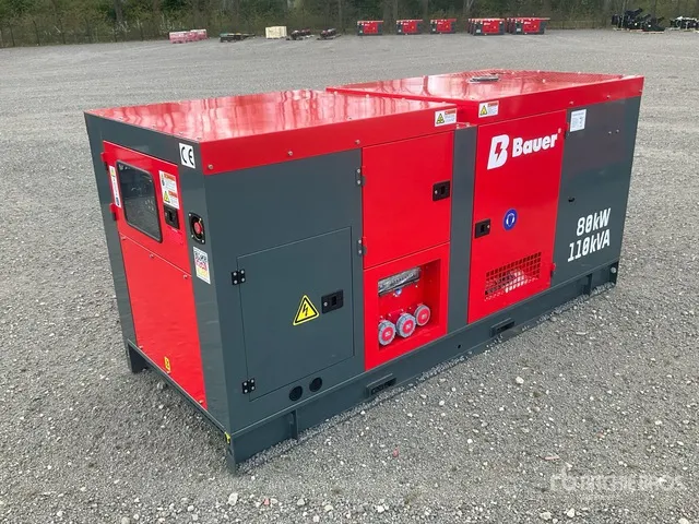 2026 Bauer Generatoren GFS-80 ATS Generator Set