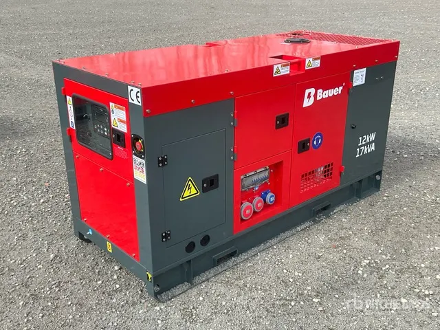 2026 Bauer Generatoren GFS-12 ATS Portable Generator Set