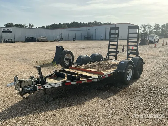 2021 MMDI 510RCMPH 10 ft T/A Equipment Trailer