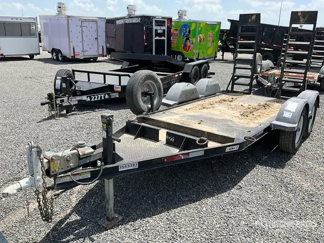 2018 Pratt CP0510 10 ft T/A Equipment Trailer