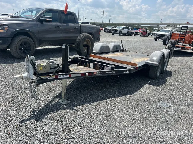 2021 Pratt CP0510 10 ft T/A Equipment Trailer
