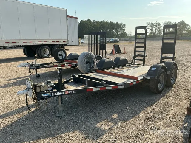 2022 MMDI 510RCMPH 10 ft T/A Equipment Trailer
