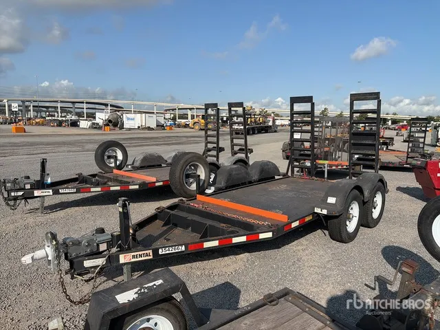 2021 MMDI 510RCMPH 10 ft T/A Equipment Trailer