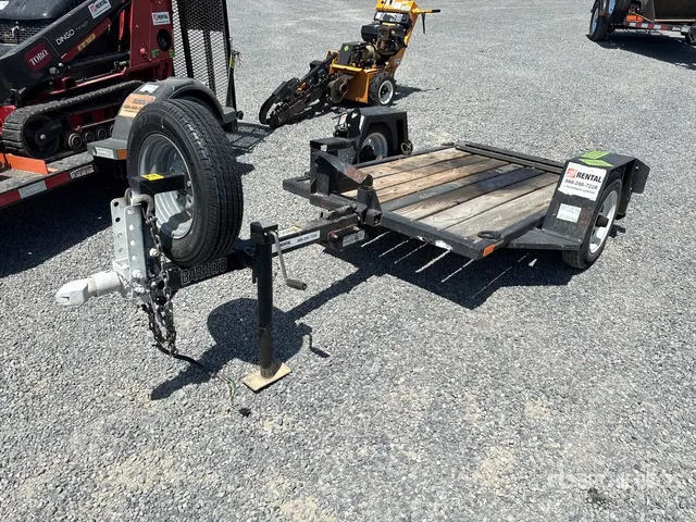 2020 Barreto E4X6TBT 6 ft S/A Tilt Deck Trailer