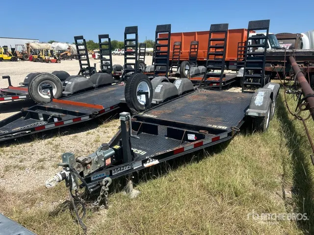 2020 MMDI 510RCMPH 10 ft T/A Equipment Trailer