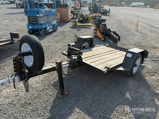 2021 Barreto E4X6TBT 6 ft S/A Trencher Trailer