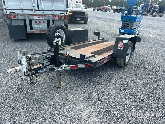 2020 MMDI 410LPT 10 ft S/A Tilt Deck Trailer