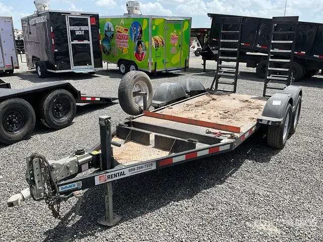 2021 MMDI 510RCMPH 10 ft T/A Equipment Trailer