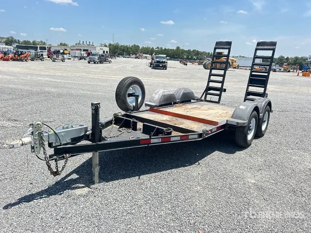2019 MMDI 10 ft T/A Equipment Trailer