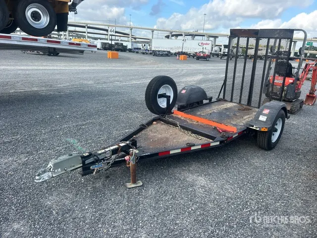 2018 MMDI 7 ft S/A Equipment Trailer