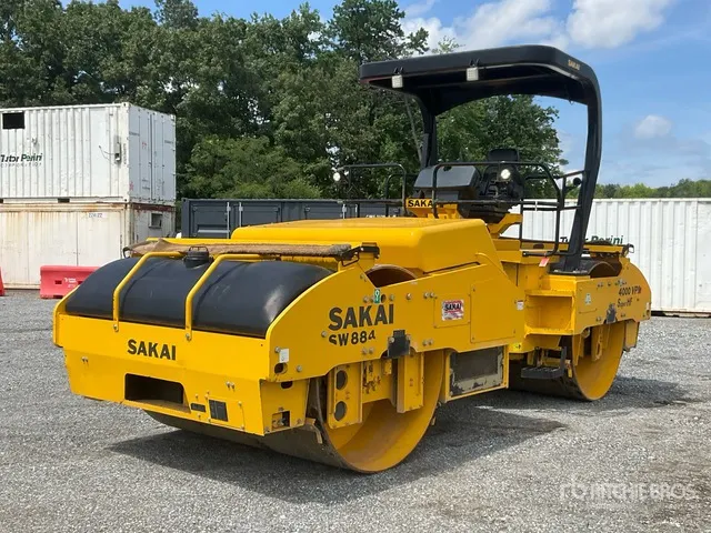 2022 Sakai SW884 Double Drum Roller