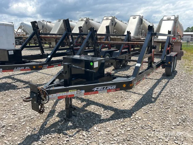 2023 Felling FT-14-2R T/A (2) Reel Trailer