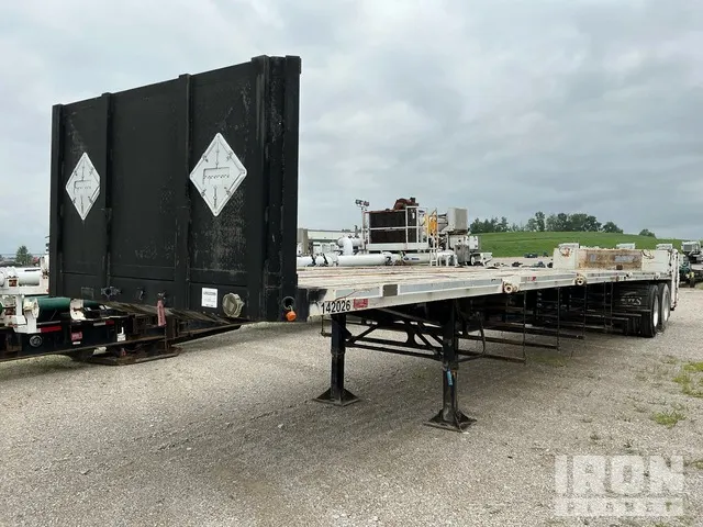 2008 Ty-Crop SD-1701 19260 kg 50 ft T/A Flatbed Trailer