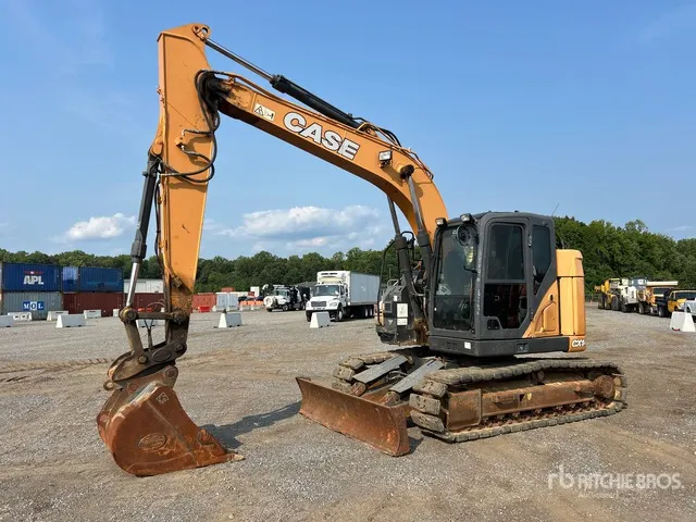 2018 Case CX145D SR LC Tracked Excavator
