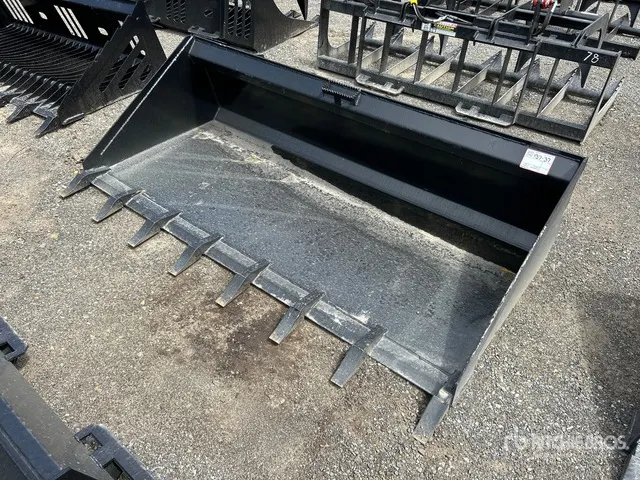 Mid-State 84 in Low-Profile Skid Steer Bucket