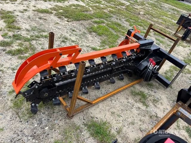 2026 GIYI GY-DTC92 92 in Extended Skid Steer Trencher (Unused)