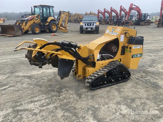 2022 Vermeer SC30TX Walk Behind Stump Grinder