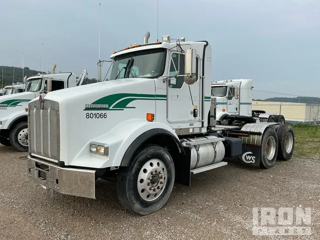 2012 Kenworth T800 6x4 T/A Day Cab Truck Tractor