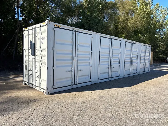 2026 40 ft High Cube Multi-Door Storage Container