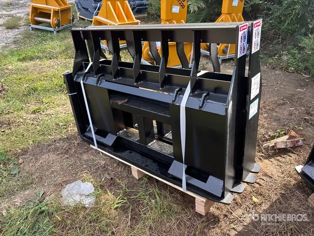 Quantity of (2) 2026 LYALS ALSF48 48 in Skid Steer Forks (Unused)