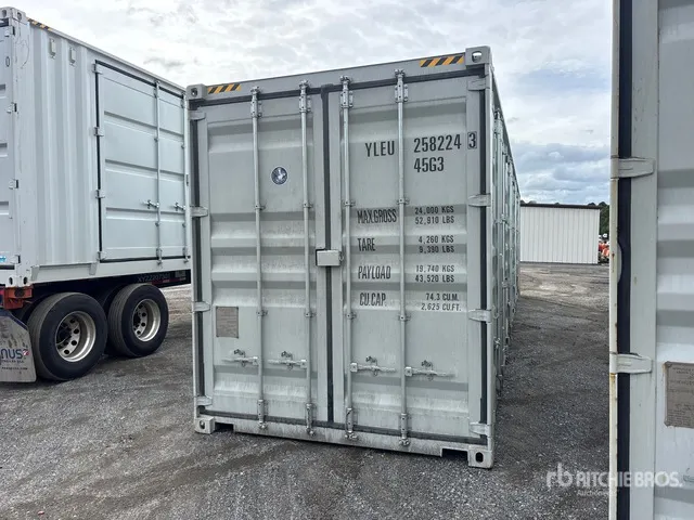 2026 40 ft High Cube Multi-Door Storage Container