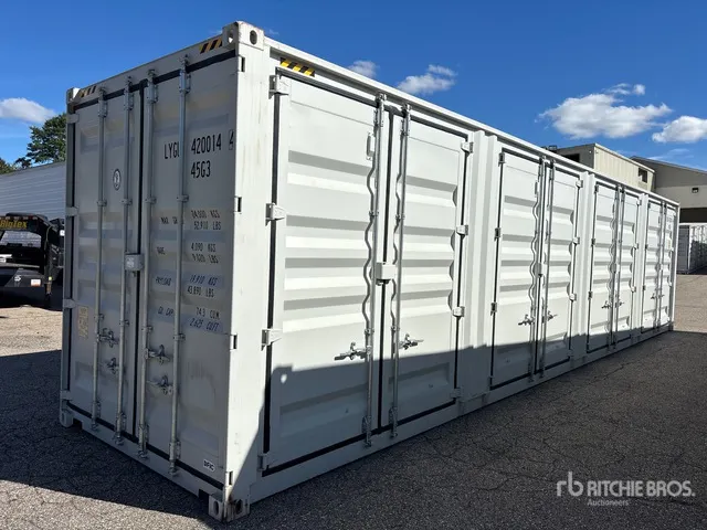 2026 40 ft High Cube Multi-Door Storage Container