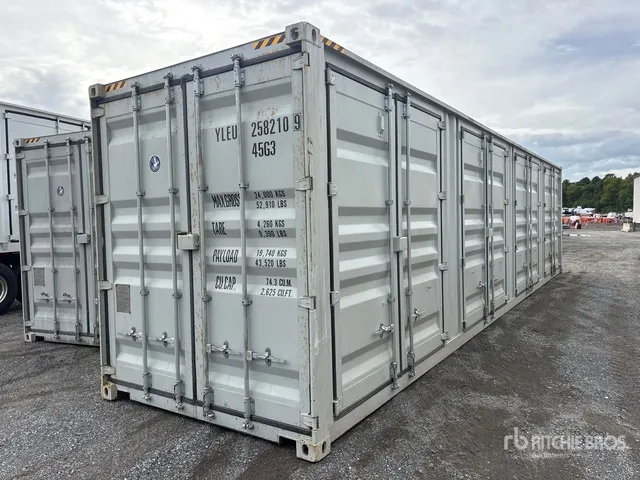 2026 40 ft High Cube Multi-Door Storage Container
