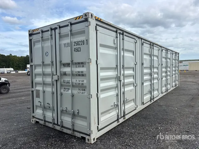2026 40 ft High Cube Multi-Door Storage Container