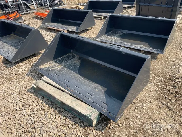 2026 Wolverine TDB-11-72W 72 in General Purpose Skid Steer Bucket (Unused)
