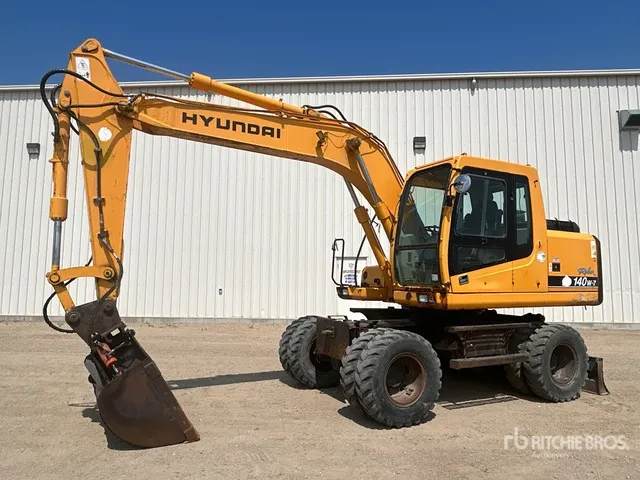 2006 Hyundai 140W-7 Wheel Excavator
