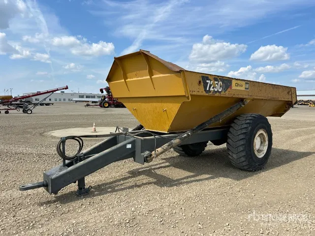 Cat 725C2 S/A 25 Ton Off-Road End Dump Trailer