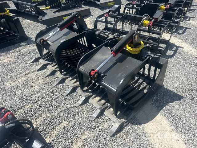 All-Star 80 in Heavy Duty Rock Skid Steer Grapple (Unused)