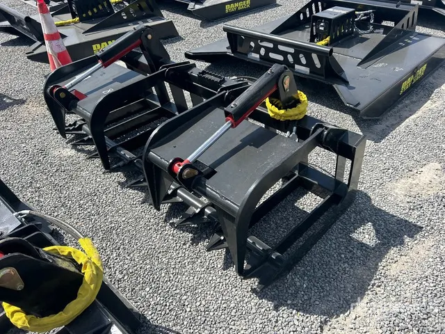 All-Star 80 in Heavy Duty Root Skid Steer Grapple