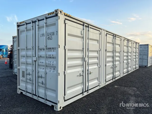 40 ft High Cube Multi-Door Storage Container