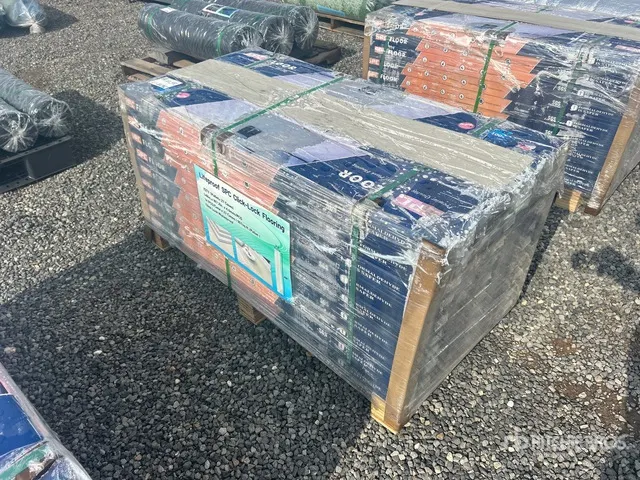 Quantity of (27) Boxes of 48 in x 7.2 in SPC-Click-Lock Vinyl Plank Flooring Flooring (Unused)