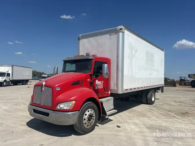 2017 Kenworth T270 4x2 Van Truck