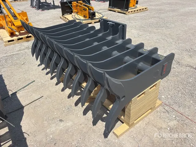 2026 TOFT TWO72 72 in Excavator Rake - Fits 15-30 ton excavator (Unused)