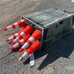 Quantity of (250) 2026 Greatbear Safety Highway Traffic Cones (Unused)