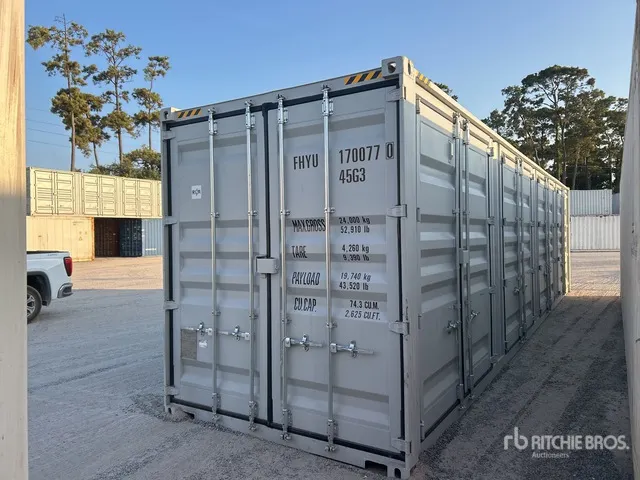 2026 40 ft High Cube Multi-Door Storage Container