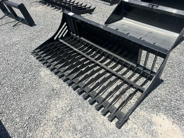 All-Star 72 in Skeleton Skid Steer Bucket (Unused)
