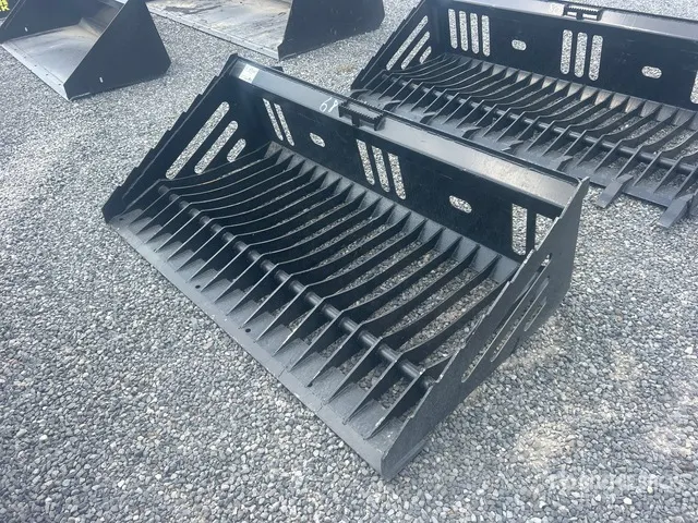 All-Star 68 in Rock Skid Steer Bucket (Unused)