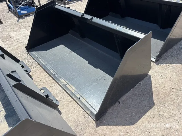 Mid-State 74 in Snow & Litter Skid Steer Bucket (Unused)