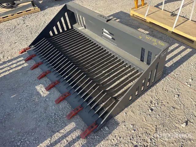 2026 TOFT HSSB-74 74 in Rock Skid Steer Bucket (Unused)