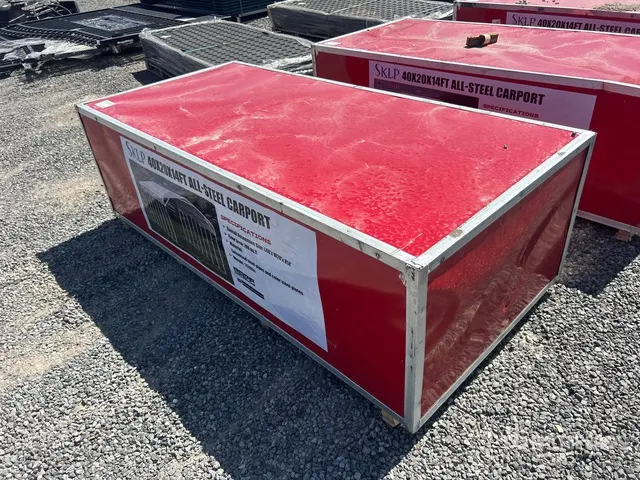 2026 SKLP SK-SC40 20 ft x 40 ft Carport (Unused)